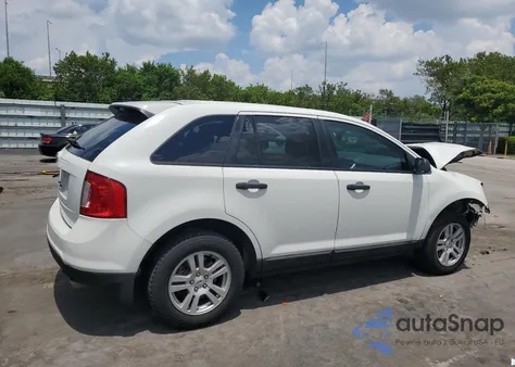 2013 Ford Edge Se из США, поврежденный, VIN 2FMDK3GC0DBA13540